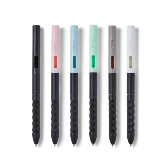 Vayu Mindful Breathing Pen - Black